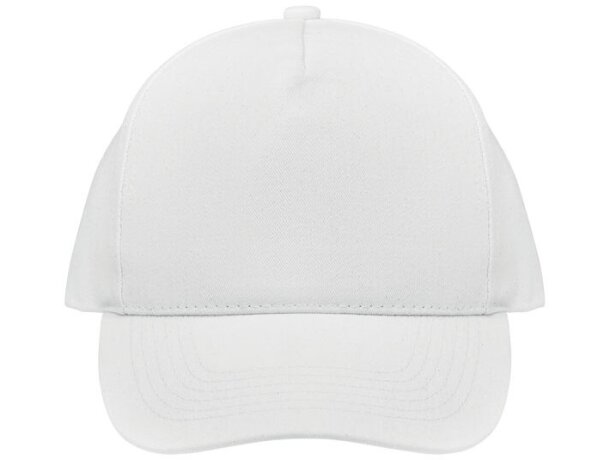 Gorra béisbol de alg. orgánico Bicca Cap Blanco detalle 15