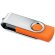 Flash drive 4GB económico y personalizado Techmate naranja