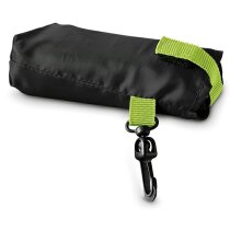 Bolsa de la compra con mosquetón personalizada negra Bolsa de la compra con mosquetón personalizada negra