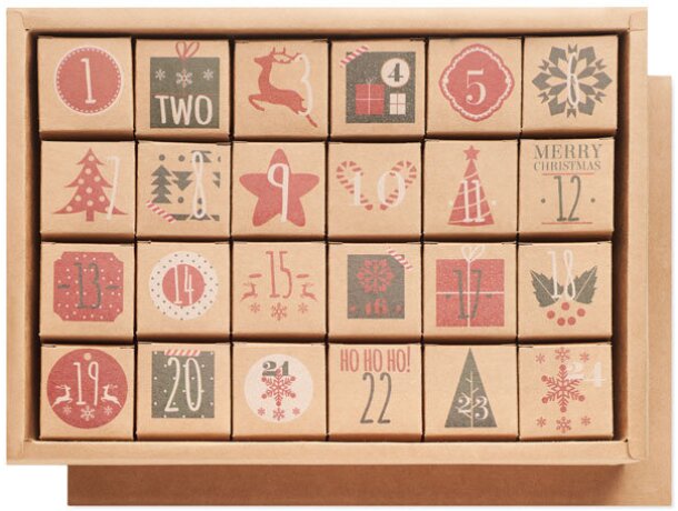 Set de 24 cajas Boxy Beige detalle 3