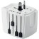Adaptador universal multifunción de abs con USB skross Blanco detalle 1