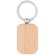 Llavero barato madera rectangular