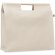 Bolsa ecológica asas de bambú 100% algodón 360 g/m2 Beige