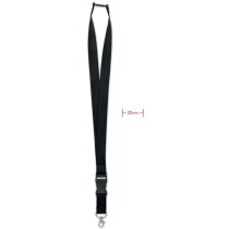 Lanyard 25mm con mosquetón Wide Lany