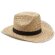 Sombrero de vaquero de paja Texas detalle 1