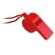 Silbato con cordón de seguridad personalizado rojo