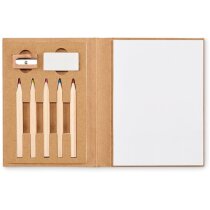 Kit para colorear para niños de madera