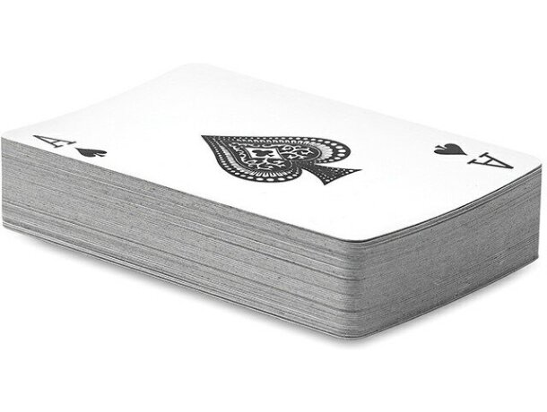 Juego de cartas presentado en caja personalizado