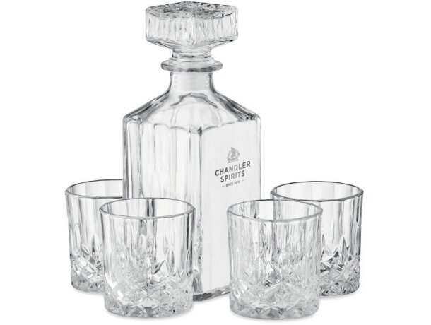 Set 4 piezas de whisky Reiset Violeta detalle 4