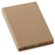 Set de notas adhesivas en cartón reciclado beige personalizado