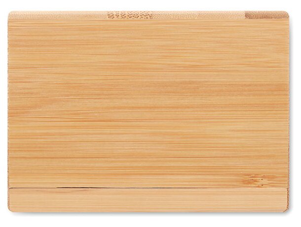 Caja 100 pañuelos de papel Tissbox Madera detalle 1