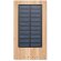 Power bank solar de 4000 mAh Arena Solar Madera detalle 4