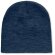 Gorros invierno unisex en suave poliéster elástico rPET Azul