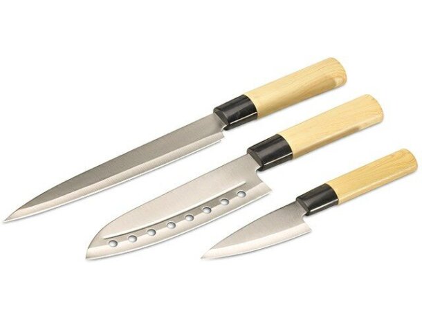 Set de cuchillos estilo japones