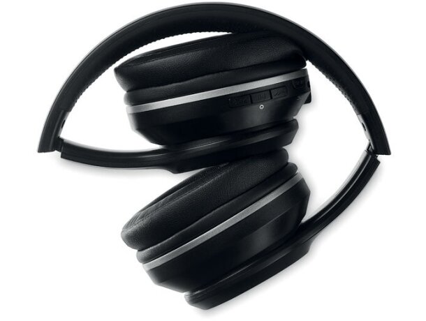 Auriculares ANC con estuche Singapur Negro detalle 2