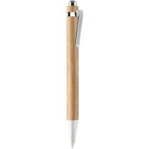 Bolígrafo automático de bambú con clip personalizado madera Bolígrafo automático de bambú con clip personalizado madera