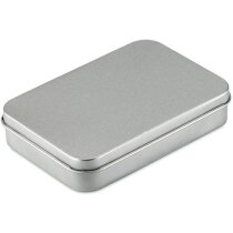Juego de cartas en caja de metal barato plateado mate Juego de cartas en caja de metal barato plateado mate