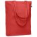Bolsa de algodón asas largas orgánico 270 g/m2 Coco Rojo