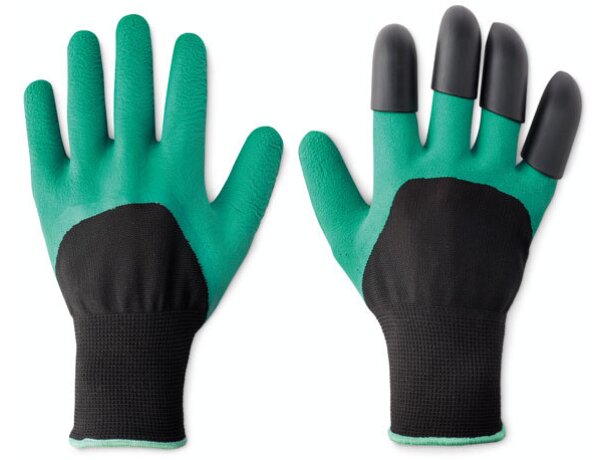 Set De Guantes De Jardinería Verde detalle 2