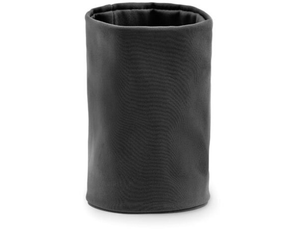Muñequera lycra y cremallera Loopband Negro detalle 2