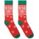 Par de calcetines de Navidad M Joyful M Rojo detalle 3