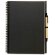 libreta de carton reciclado a4 con boligrafo personalizada negra