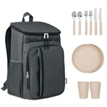 Mochila picnic Montecool RPET jaspeado isotérmica