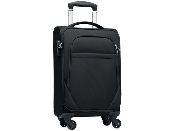 Trolley de 600D RPET Soft Voyage Rojo detalle 8