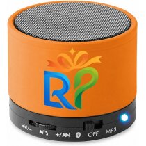 Altavoz Bluetooth Round Bass con radio FM integrada