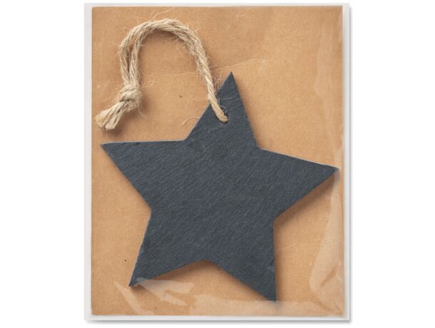 Colgante Slatestar con brillo único para iluminar tu estilo Negro detalle 2