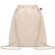 Mochila saco color natural de algodón orgánico