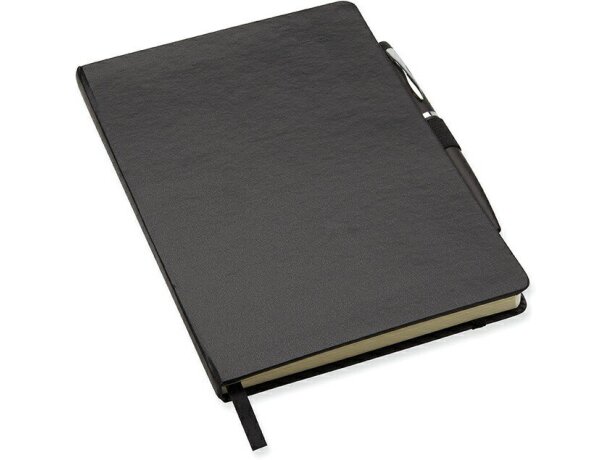 Cuaderno A5 con bolígrafo a juego negro