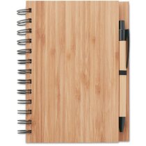 Cuaderno De Notas De Bambú
