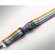 Lanyard RPET rainbow Bowyard Plata detalle 2