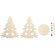 Adorno de navidad para colorear con acuarelas Tree And Paint Madera detalle 2