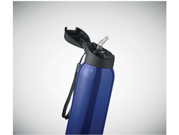 Botella térmica original acero inoxidable 580ml Louc Azul detalle 4