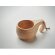 Vaso madera de roble 120ml Indy Madera detalle 5