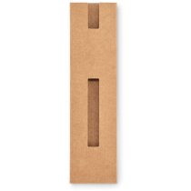 Funda de papel para bolígrafo negra personalizado Funda de papel para bolígrafo negra personalizado