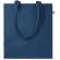 Bolsa asas largas algodón reciclado pre-consumo 140 g/m2 Zoco Colour Azul