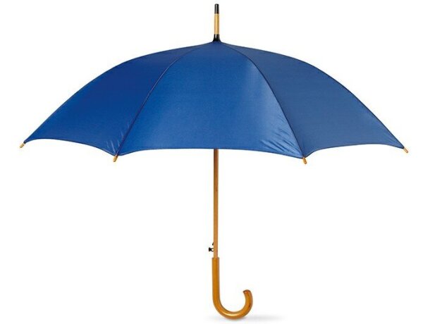 Paraguas con varillas de madera y colores barato