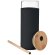 Vaso de cristal borosilicato con funda de silicona 450ml Strass Negro detalle 2
