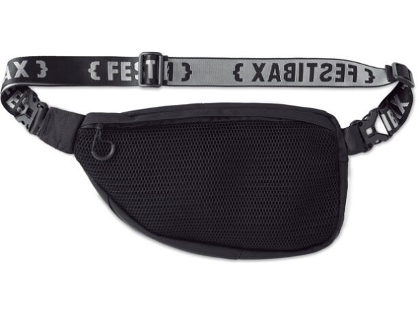 Riñonera Festibax® Premium Negro detalle 2