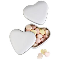 Caja Corazón Con Caramelos Para Regalo De Bodas