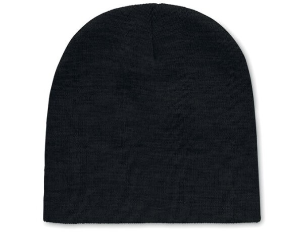 Gorro de poliester RPET Marco Rpet Azul detalle 7