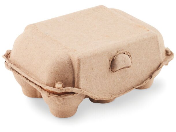 Tizas infantiles en caja huevera Beige detalle 1