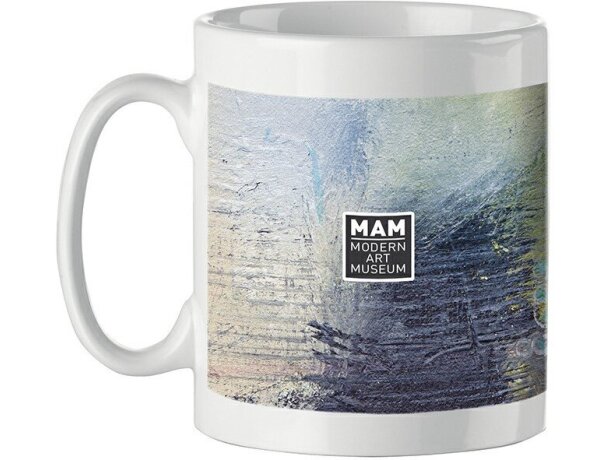 Taza de cerámica lisa para sublimacón a todo color barata