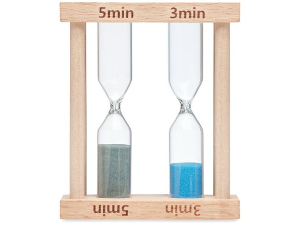 Reloj de arena madera Bi Madera detalle 1