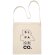 Bolsa de algodón 140 g/m2 Ninta Beige detalle 2