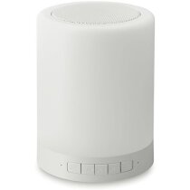 Altavoz con regulador de luz y ranura sd personalizado blanco