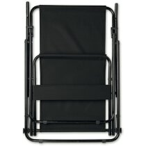 Silla para camping y playa negra Silla para camping y playa negra